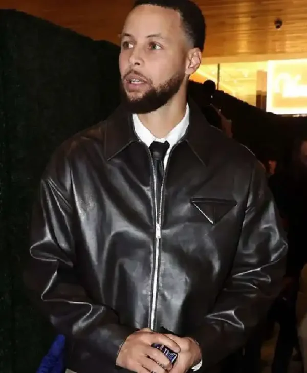 Goat Premiere Stephen Curry Leather Jacket