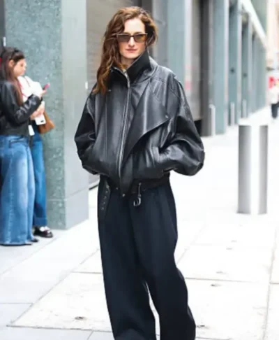 Grace Gummer ABC Studios NYC Jacket 2026