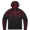Gymshark Onyx 5.0 Seamless Red Hoodie