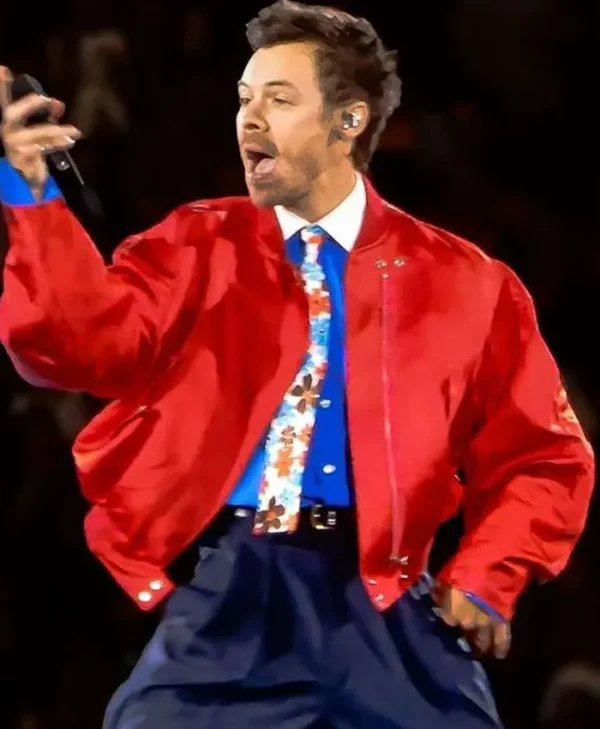 Harry Styles Together-Together Tour Red Jacket