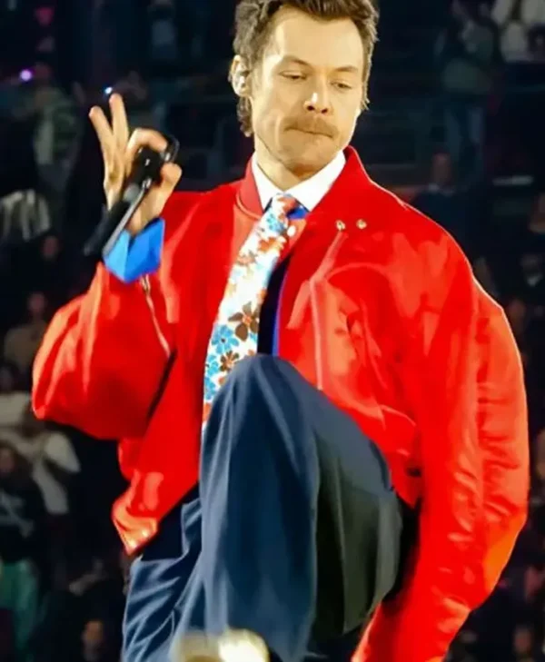 Harry Styles Together-Together Tour Red Jacket