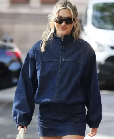 Heart Breakfast Radio Studios Ashley Roberts Jacket