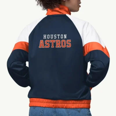 Houston Astros Teamwork Varsity Track Jacket