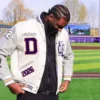 Jackie Robinson Franck Kepnang Varsity Letterman Jacket