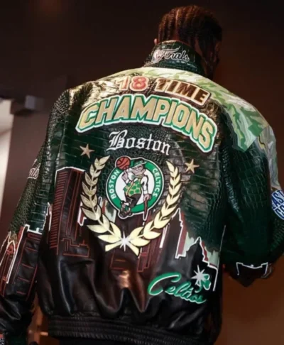 Jaylen Brown 18-Time Champion Jacket