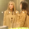 Jennifer Aniston The Morning Show 2026 Brown Coat