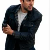 John Krasinski Ghost War Suede Jacket