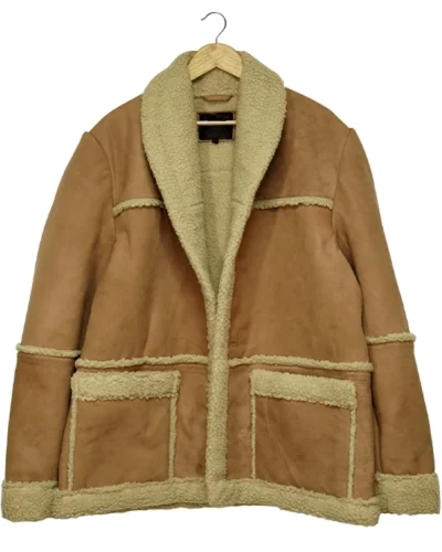 Jon Hamm Fargo S5 Shearling Leather Jacket