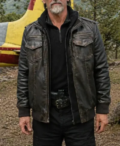Josh Brolin The Dog Stars Leather Jacket
