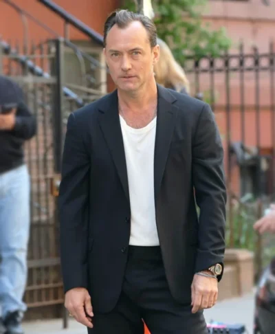 Jude Law Black Rabbit Black Blazer Jacket