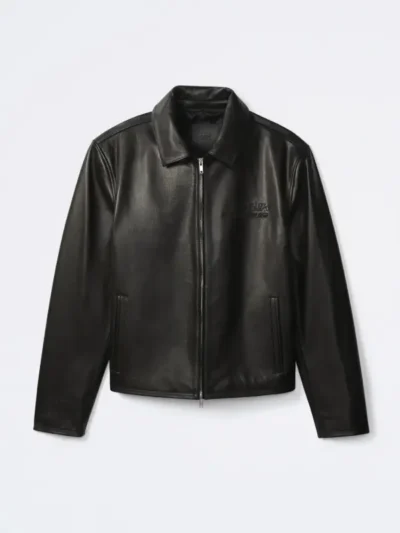 Jungkook x Calvin Klein Leather Jacket