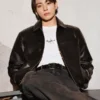 Jungkook x Calvin Klein Leather Jacket