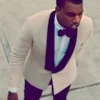 Kanye West Runaway 2026 Beige Tuxedo Look