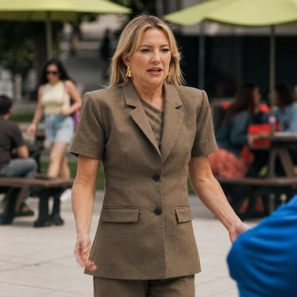 Kate Hudson Running Point Season 2 Brown Blazer Jacket