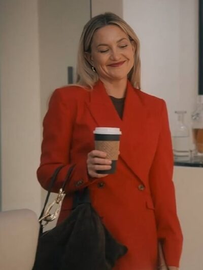 Kate Hudson Running Point Season 2 Red Blazer Jacket