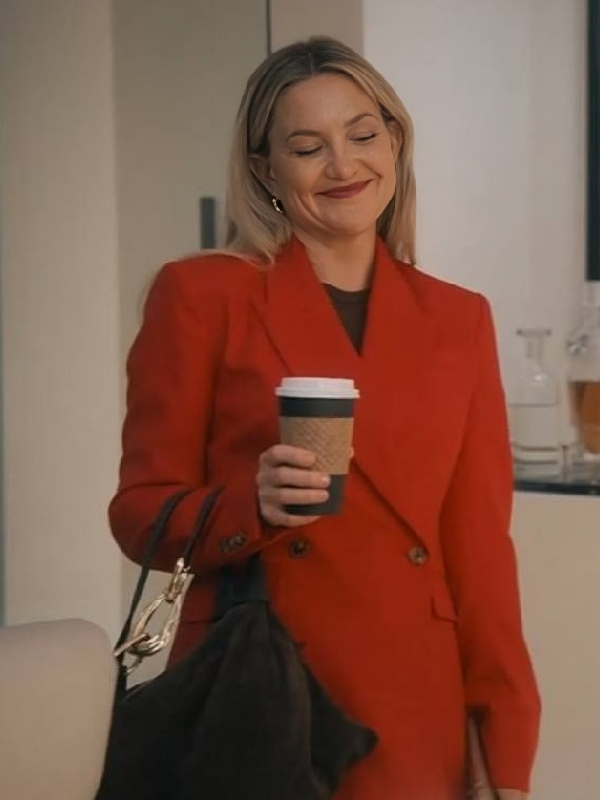 Kate Hudson Running Point Season 2 Red Blazer Jacket