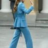 Kate Middleton Italy 2026 Blue Suit
