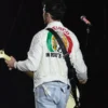 Kevin Jonas Tecate Emblema México White Bomber Jacket