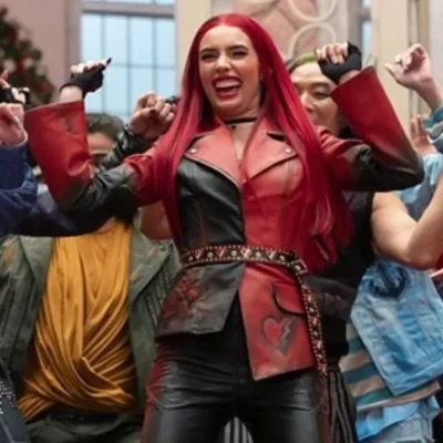 Kylie Cantrall Descendants Wicked Wonderland Leather Blazer Jacket