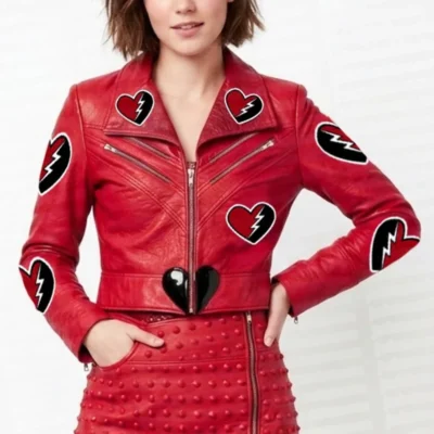 Kylie Cantrall Descendants Wicked Wonderland Leather Jacket