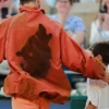 Lacoste Orange Track Jacket