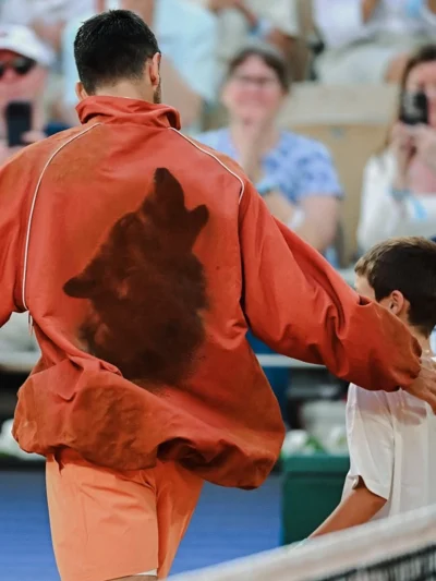 Lacoste Orange Track Jacket