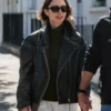 Lily Collins Jacket London 2026