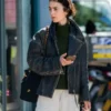 Lily Collins Jacket London 2026