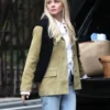 Lindsay Lohan Tell Me Lies 2026 Suede Leather Blazer