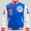 Los Angeles Clippers Mashup Varsity Jacket