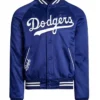 Los Angeles Dodgers Blue Satin Ralph Lauren Jacket