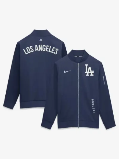 Los Angeles Dodgers Nike Dugout Bomber Jacket