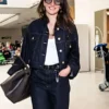 Martina Scrinzi Denim Jacket 79th Film Festival