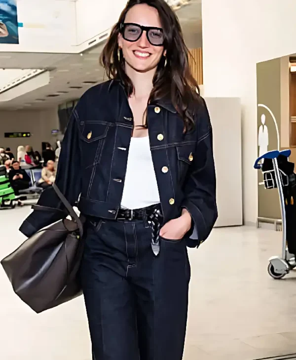 Martina Scrinzi Denim Jacket 79th Film Festival