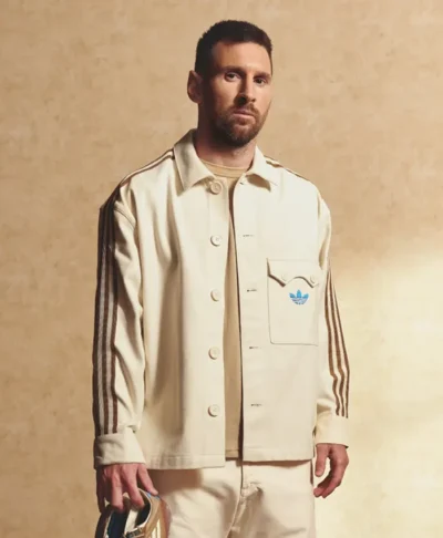 Messi Adidas Cream Track Jacket