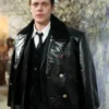 Met Gala 2026 Bill Skarsgard Black Leather Coat