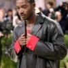 Met Gala 2026 Damson Idris Black Leather Coat