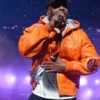 Method Man Knicks Game 2 Orange Jacket