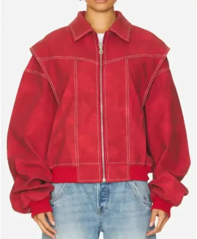Mika Abdalla Red Jacket Off Campus 2026