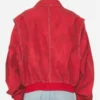 Mika Abdalla Red Jacket Off Campus 2026