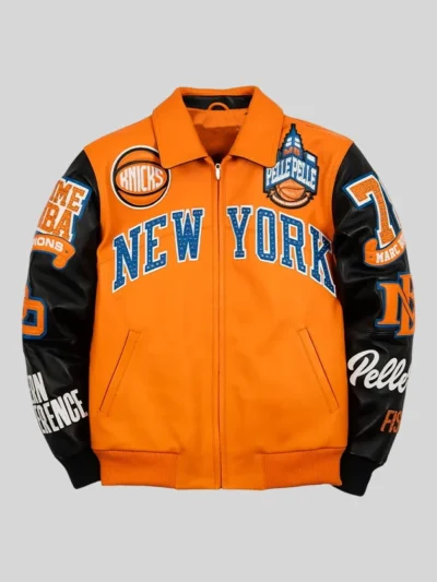 Miles McBride 76ers Vs NY Knicks Varsity Jacket