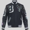 Milwaukee Bucks Mashup Varsity Jacket