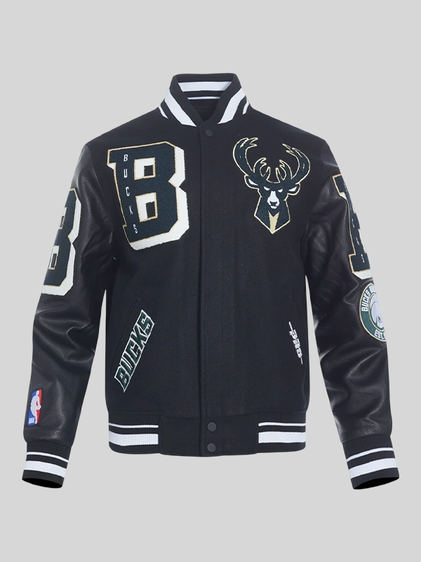 Milwaukee Bucks Mashup Varsity Jacket
