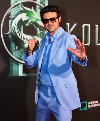 Mortal Kombat II Screening Event Karl Urban Blazer