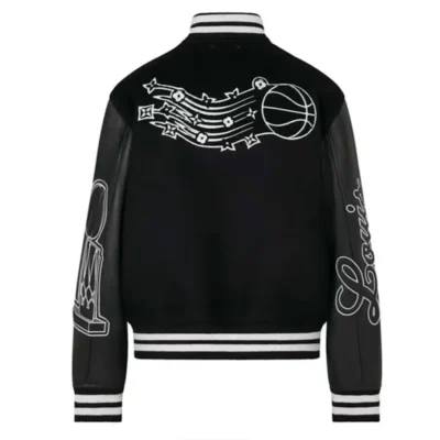 NBA x LV Luxury Varsity Jacket Edition