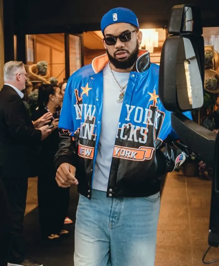 NY Knicks skyline jacket