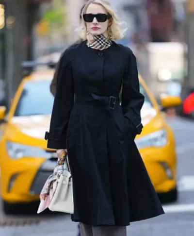 NYC 2026 Jessica Chastain Trench Coat