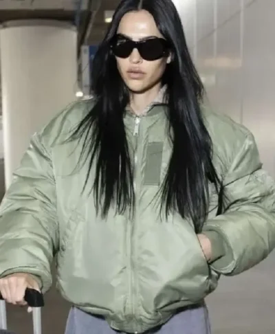 NYFW Amelia Gray Bomber Jacket Street Style Edition