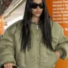 NYFW Amelia Gray Bomber Jacket Street Style Edition