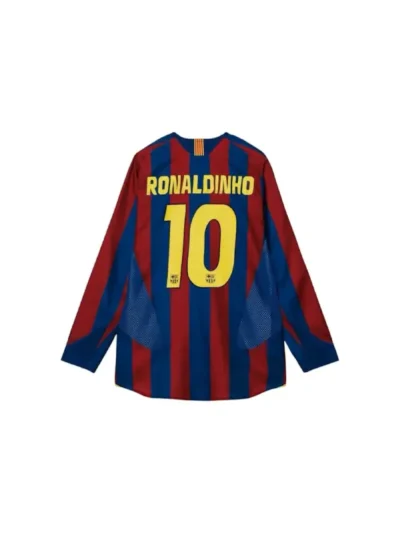 Nike FC Barcelona Re-Issue 2005-06 Ronaldinho 10 Home Jersey